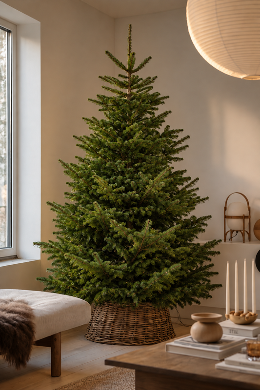 Nordmann Fir Freshly Cut Christmas Tree 4-13ft
