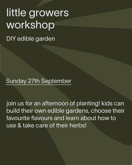 Little Growers - Sunday 27th September 2026